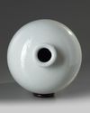 A large Chinese white-glazed meiping
