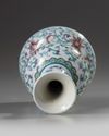 A Chinese doucai 'scrolling lotus' vase
