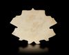 A CREAMY WHITE JADE PENDANT OF A BEAST FACE, CHINA, LIANGZHU CULTURE