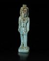 AN EGYPTIAN FAIENCE AMULET OF THOTH, LATE PERIOD, CIRCA 688-343 B.C.