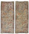 A PAIR OF GHOM SILK RUNNERS, 20TH CENTURY