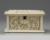 A Cantonese carved ivory 'dragon' box