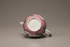 A famille rose teapot and cover