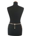 Spring 1994 Versace Silver Medusa 'Safety Pin' Chain Belt / Necklace
