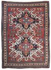 A CAUCASIAN KAZAK ALDER RUG,  LATE 19TH CENTURY