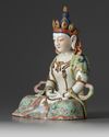 A Chinese famille rose Amitayus