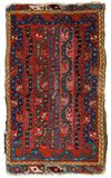 AN ANATOLIAN YASTIK RUG, 19TH CENTURY