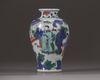 A small 'wucai' vase