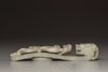 A celadon jade 'dragon' belt hook