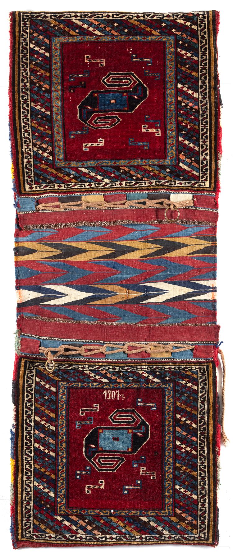 SWASTIKA PINWELL ( KHARJ) AZERBAIJAN, DATED 1900