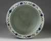 A Chinese blue and white jardiniere