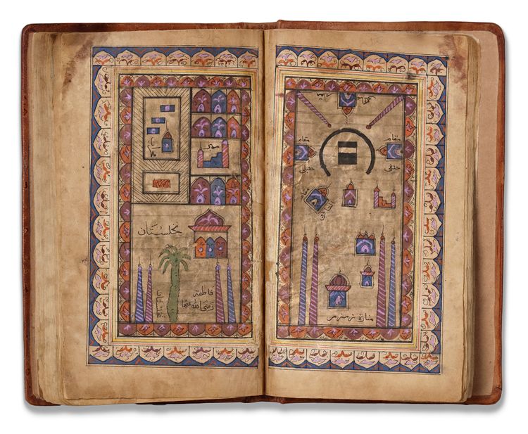 DALA'IL AL-KHAYRAT BY MUHAMMAD BIN SULAYMAN AL-JAZULI (D. 1465 AD), SIGNED MUHAMMED BIN LUTF-ALLAH, OTTOMAN 19TH CENTURY
