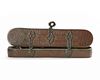 A CAST BRONZE PEN CASE, PERSIA, FIRST HALF 13TH CENTURY