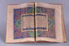 A leather-bound collection of Islamic transcripts