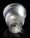 A RARE PLAIN SILVER STEM CUP, CHINA, TANG DYNASTY (AD 618-907)