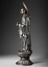 JIZO BOSATSU BRONZE FIGURE, JAPAN, 18TH CENTURY