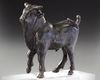 A ROMAN BRONZE FIGURE OF A BULL, CIRCA 1ST CENTURY B.C./A.D.
