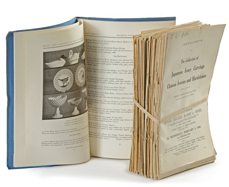 FOURTY-SIX EARLY CHINESE ART AUCTION CATALOGUES