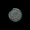 AN EARLY ISLAMIC GLASS WEIGHT OF DIRHAM
