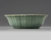 A Chinese celadon crackle-glazed bowl
