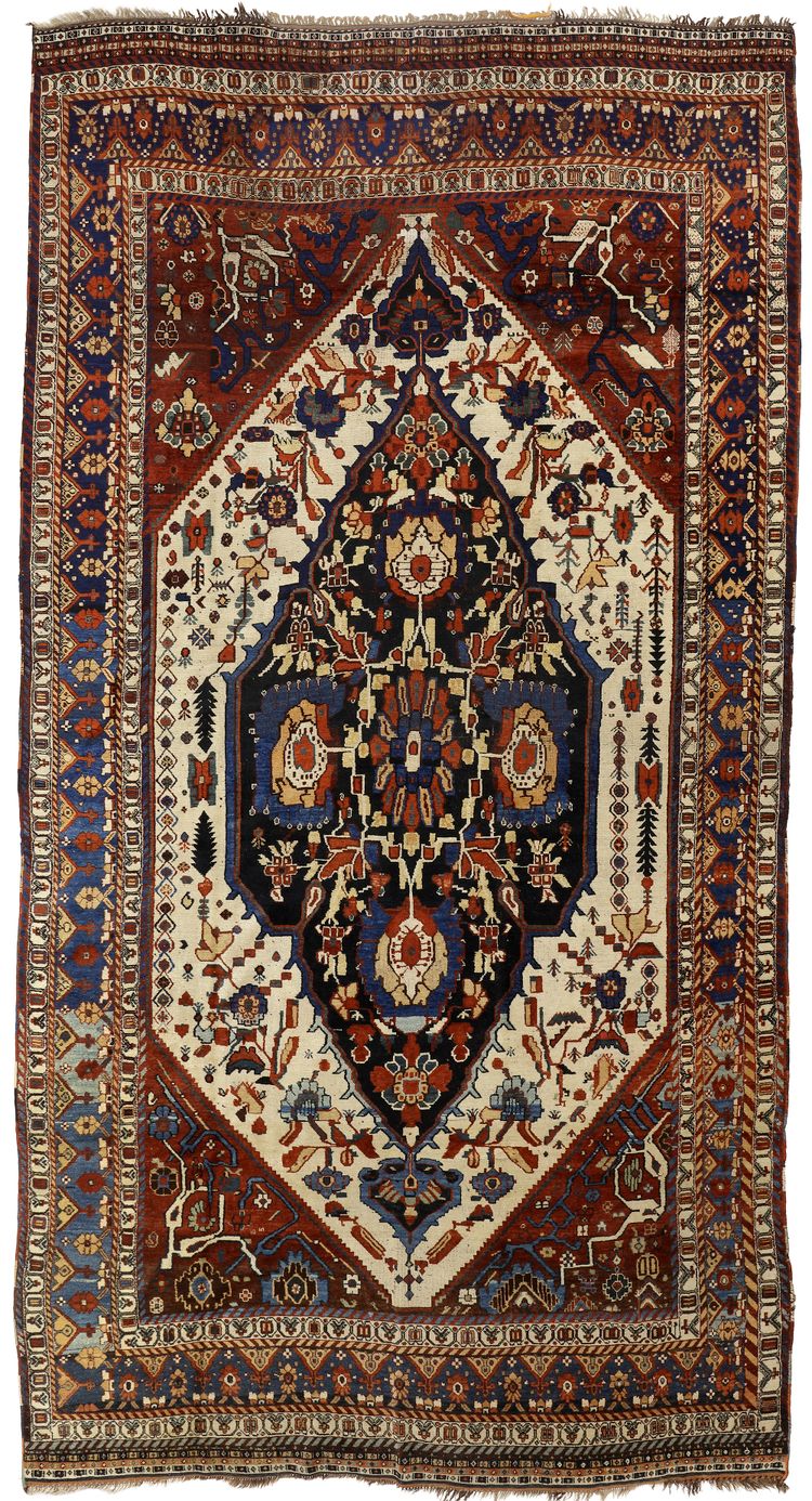 A QASHQAI CARPET, 19TH CENTURY