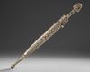 A NIELLO SILVER-MOUNTED STEEL DAGGER (KINDJAL), CAUCASUS, 19TH CENTURY