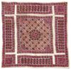 A PURPLE SILK PANELS, PERSIA, 20TH CENTURY