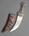 A SILVER YEMENI DAGGER, EARLY 20TH CENTURY