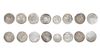 UMAYYAD, TEMP. HISHAM BIN ABD AL-MALIK (105–125 AH / 724–743), EIGHT SILVER DIRHAMS, DATED