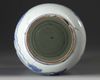 A CHINESE BLUE AND WHITE VASE, 19TH-20TH CENTURY