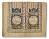 A FINE OTTOMAN QURAN, SIGNED UMAR AL-FAWRABI STUDENT OF UMAR RUSHDI, TURKEY AND DATED 1273 AH/1856 AD