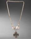 A FINELY CRAFTED SILVER-GILT PENDANT NECKLACE FROM THE OSTROGOTHIC PERIOD, 5TH-6TH CENTURY AD