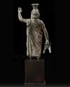 A ROMAN BRONZE STATUETTE OF SERAPIS, CIRCA 2ND-3RD CENTURY A.D.