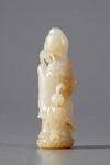A Chinese jade figure of a Guanyin