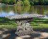 AN ITALIAN COMPOSITION STONE TABLE, FIRST HALF 2OTH CENTURY