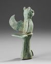 A BRONZE GRYPHON, ARCHAIC, LATE 6TH-EARLY 5TH CENTURY BC