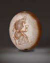 A GRECO PERSIAN AGATE SCARABOID STAMP SEAL, CIRCA LATE 4TH-EARLY 3RD CENTURY B.C.