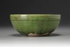 A CHINESE GREEN LEAD-GLAZED BOWL, LIAO DYNASTY (907-1125)