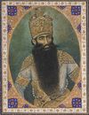 A PORTRAIT OF FATH 'ALI SHAH QAJAR, 19TH CENTURY