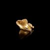 A ROMAN GOLD RING WITH A BUST OF SERAPIS, 1ST CENTURY AD