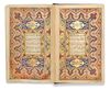 A SAFAVID QURAN WITH PERSIAN TRANSLATIONS MOST PROBABLY BY AQA HADI IBN MULLA MUHAMMAD SALIH MAZANDARANI, COPIED BY MUHTASHAM AL-ISFAHANI, THE ROYAL SCRIBE ( KATIB AL-SULTANI ), PERSIA, EARLY 18TH CENTURY