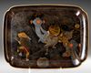 A JAPANESE LACQUER TRAY, MEIJI PERIOD,19TH CENTURY