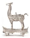 SILVER FILIGREE LAMA INCENSE BURNER – INDIA, 19TH CENTURY