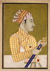 A PORTRAIT OF A NOBLEMAN, INDIA, MUGHAL, CIRCA 1780-1800