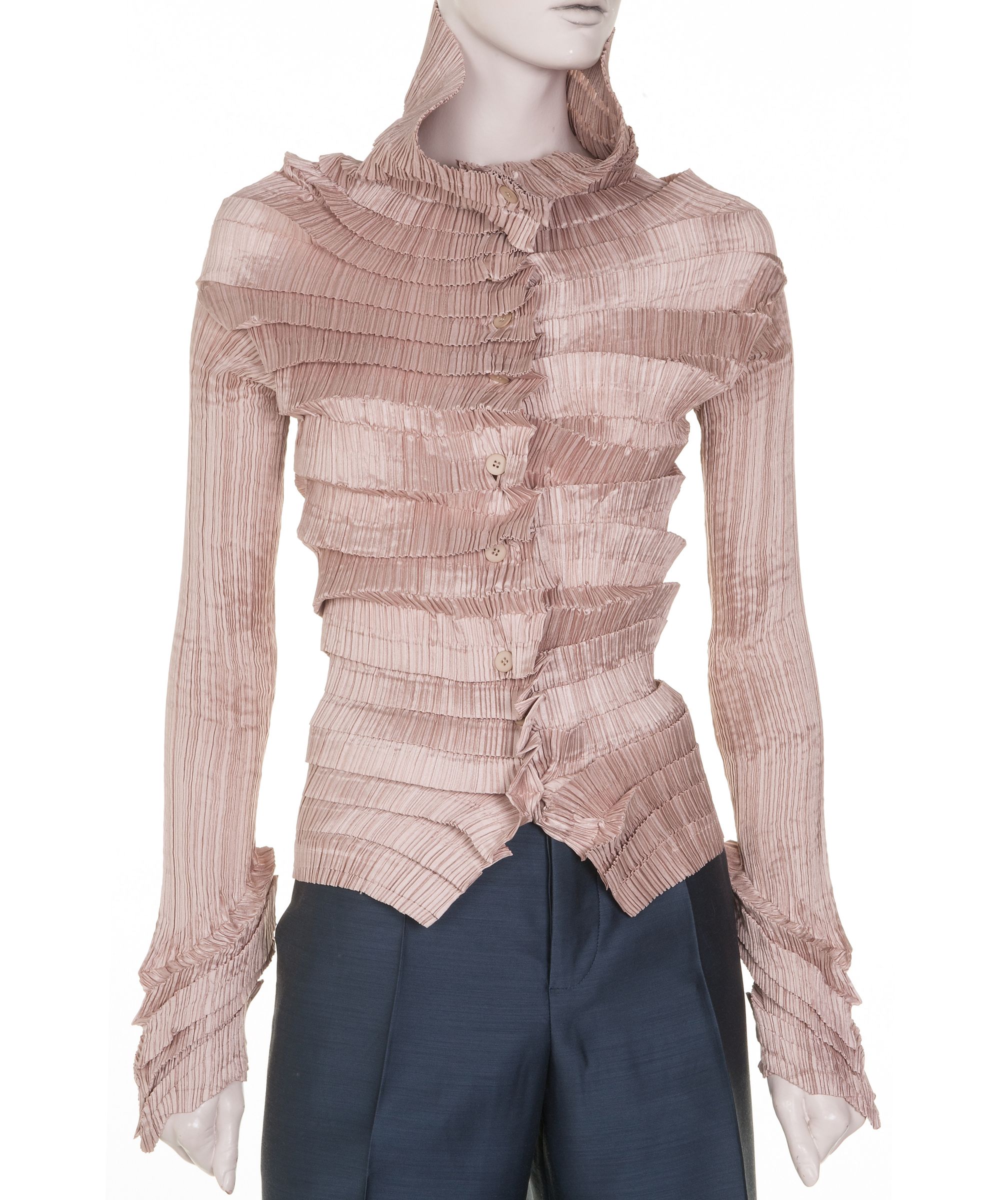 ISSEY MIYAKE 胸当て Issey Miyake | Rare Breastplate, Autumn-Winter 1980-81 | Fashion