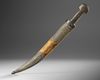 A KHANJAR DAGGER, INDIA, DATED 1237 AH/1821 AD