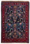 A SENE MOSTOFI DESGIN RUG, CIRCA 1920