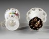 A BOHEMIAN CUT GLASS JUGG AND BOWL, CIRCA 1880