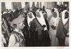 A COLLECTION OF PHOTOGRAPHS OF HIS MAJESTY KING FAISAL BIN ABDUL AZIZ VISITING THE GRAND MOSQUES OF MECCA AND PROPHET MUHAMMAD DURING THE GREAT EXPANSION WORKS, PROBABLY AROUND 1955