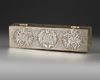 A MAMLUK STYLE SILVER INLAID PEN BOX, SYRIA OR EGYPT, 19TH-20TH CENTURY